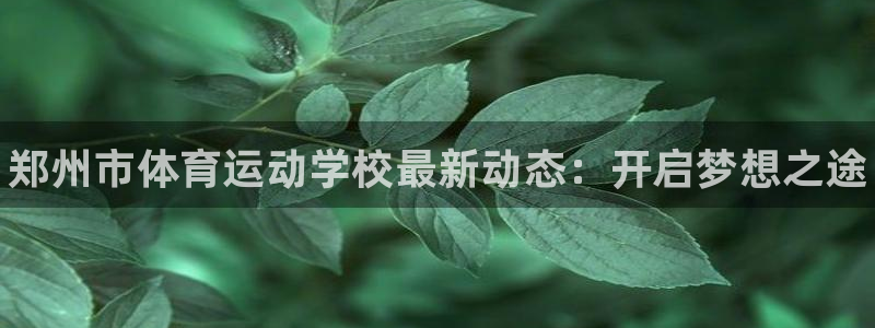 oety欧亿体育官网下载平台APP：郑州市体育运动学校最新动